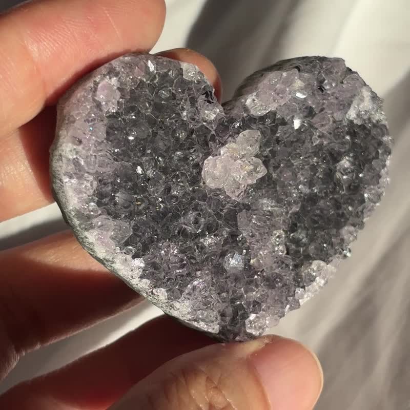 紫水晶 紫晶簇 紫镇 矿标 水晶簇 水晶原矿 摆设 原石 crystal - 摆饰 - 水晶 紫色
