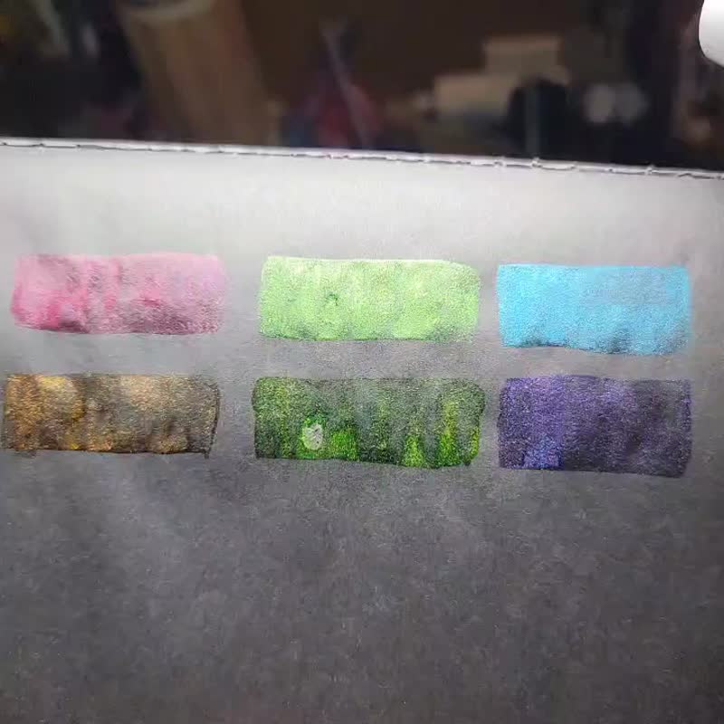 夜光变色龙手工水彩-6色精选组 - 其他 - 颜料 多色