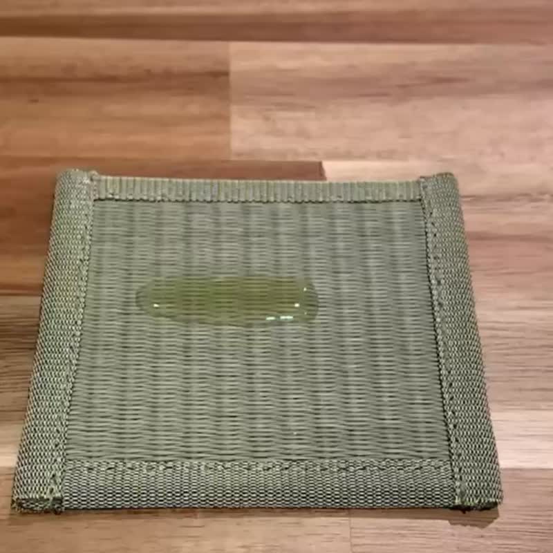 MIGUSA 美草杯垫 盆栽垫 装饰垫 耐脏 抗污 可洗 - 杯垫 - 塑料 绿色