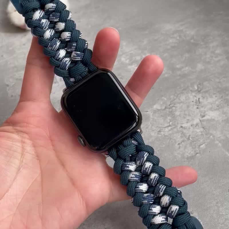 也许AlsoHsu手作 定制伞绳表带 Apple Watch表带 手工编织表带 - 表带 - 其他人造纤维 