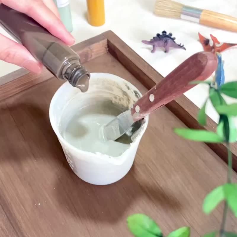 【 夏季体验活动 】植物 x 泥板画手作课程 / 采集体验 / 定制 - 插画/绘画/写字 - 水泥 
