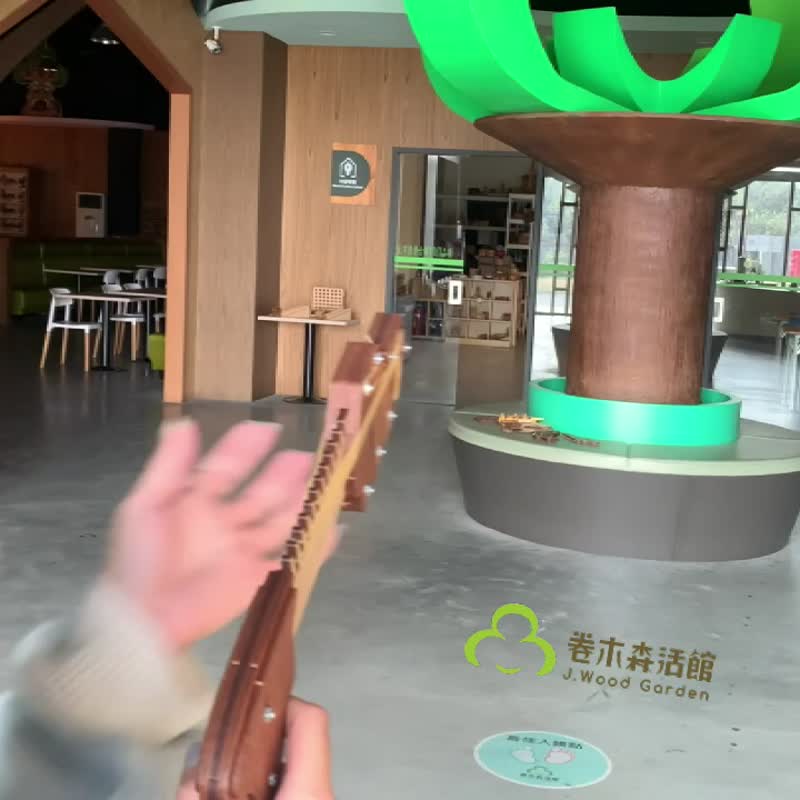 【手作DIY】散弹枪 长枪 连发 童玩 玩具 手枪 童趣 - 木工/竹艺/纸艺 - 木头 