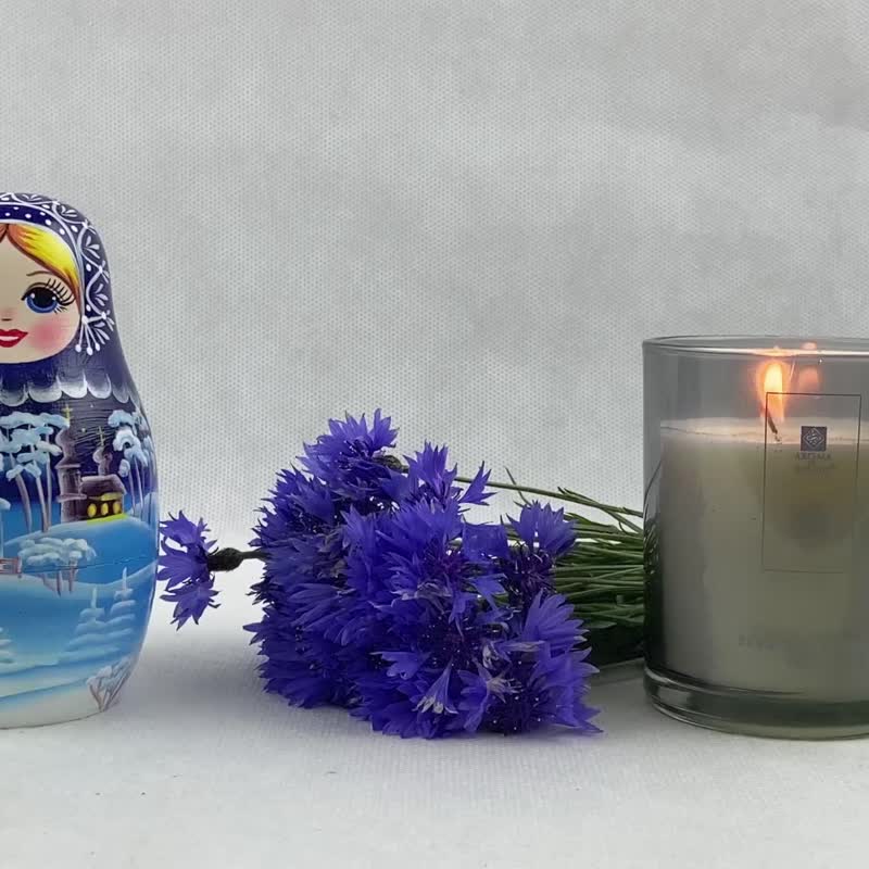 Christmas Nesting Dolls Russian Set of 7 pcs - Russian Nativity Nesting Dolls - 玩具/玩偶 - 木头 多色