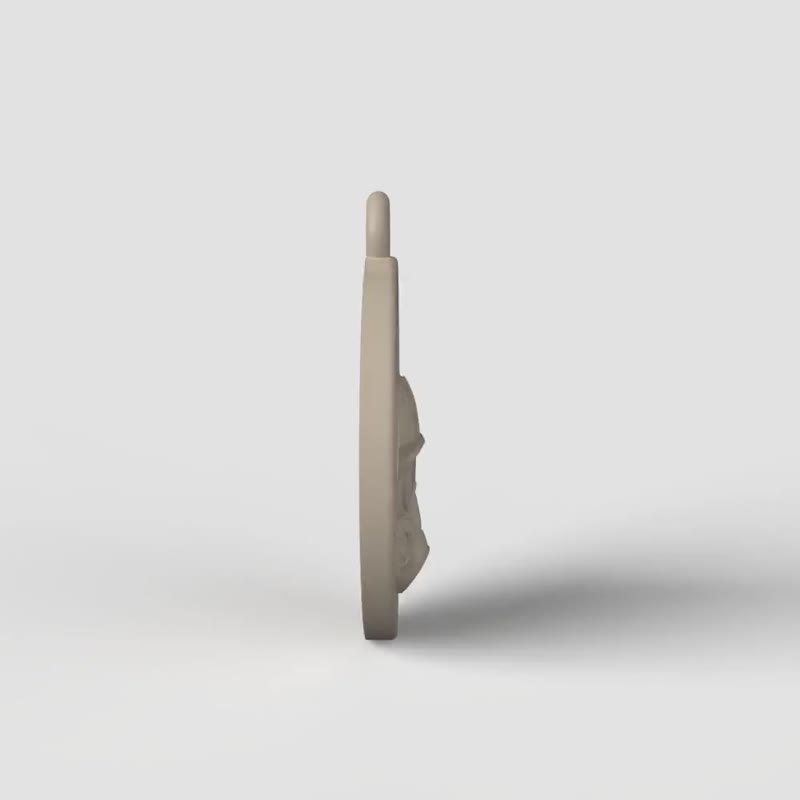 3D模型STL数控铣刀文件 3d打印消防员吊坠 - 其他数码设计 - 其他材质 