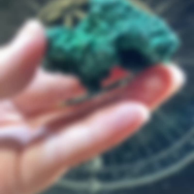 2207 刚果金夏沙孔雀石 - 摆饰 - 半宝石 