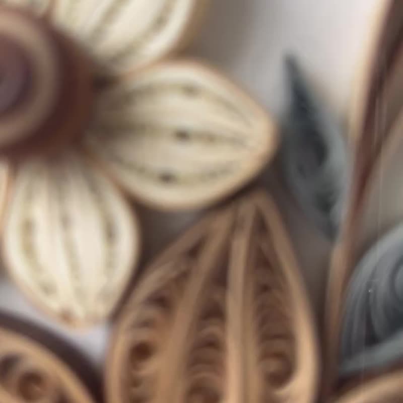 浪漫花语 - 画框/相框 - 纸 