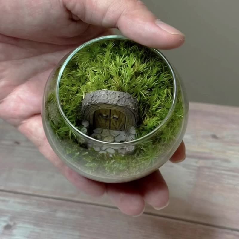 比人之家 / 迷你掌上型手工微景观生态盆 - 植栽/盆栽 - 植物．花 