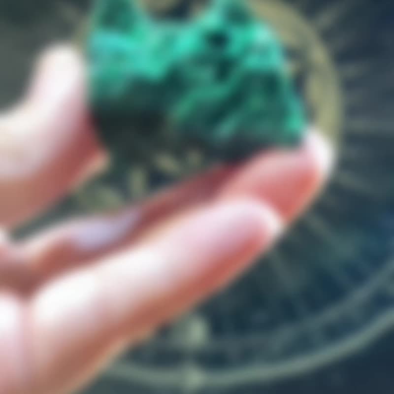 2202 刚果金夏沙孔雀石 - 摆饰 - 半宝石 