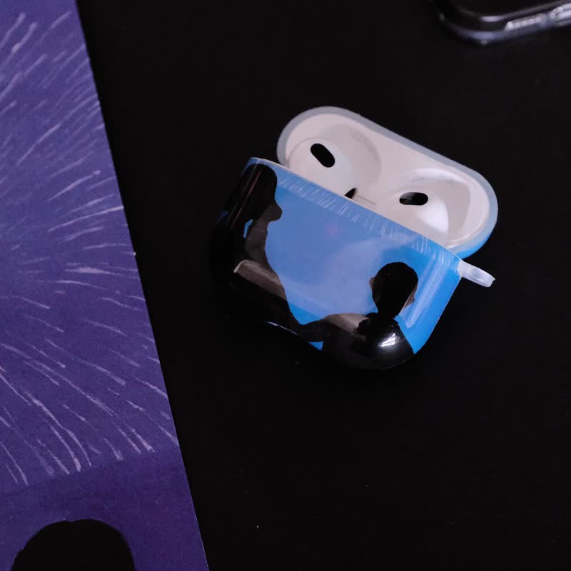 原创 深夜浪漫 烟花Airpods保护套 - 耳机收纳 - 硅胶 多色