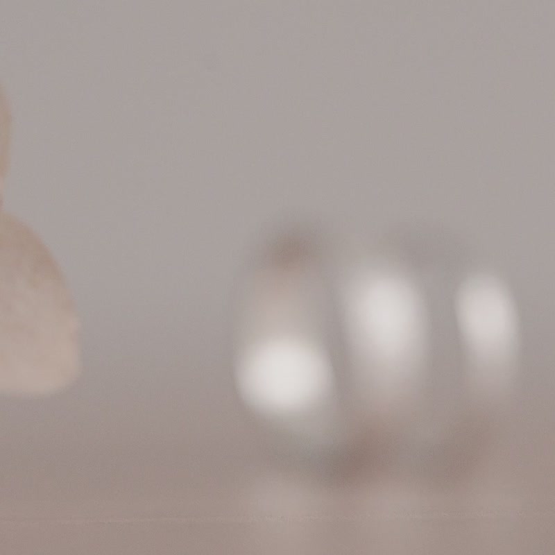 ni.kou 纯银 岩纹 纹路戒 情侣戒 婚戒 对戒 - 对戒 - 其他金属 