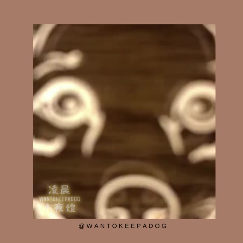 【公益夜灯】质感相框款 附遥控器 宠物夜灯 定制化夜灯 情人节 - 灯具/灯饰 - 木头 咖啡色