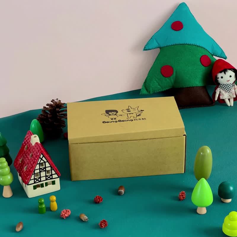 3款 轻巧吸水速干 运动毛巾-小红帽与大野狼 - 毛巾浴巾 - 聚酯纤维 卡其色