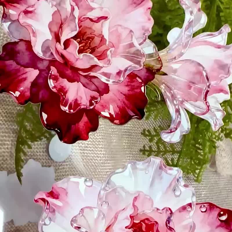 花语愿 Bloom Blessings - 纸胶带 - 塑料 多色