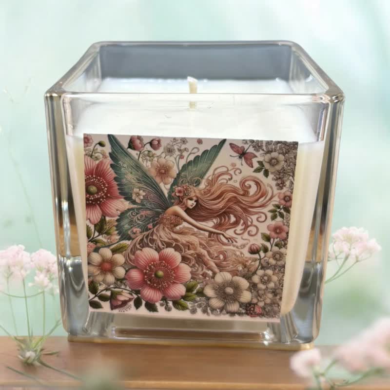 春日绽放香氛蜡杯 天然大豆椰子蜡 - 蜡烛/烛台 - 蜡 