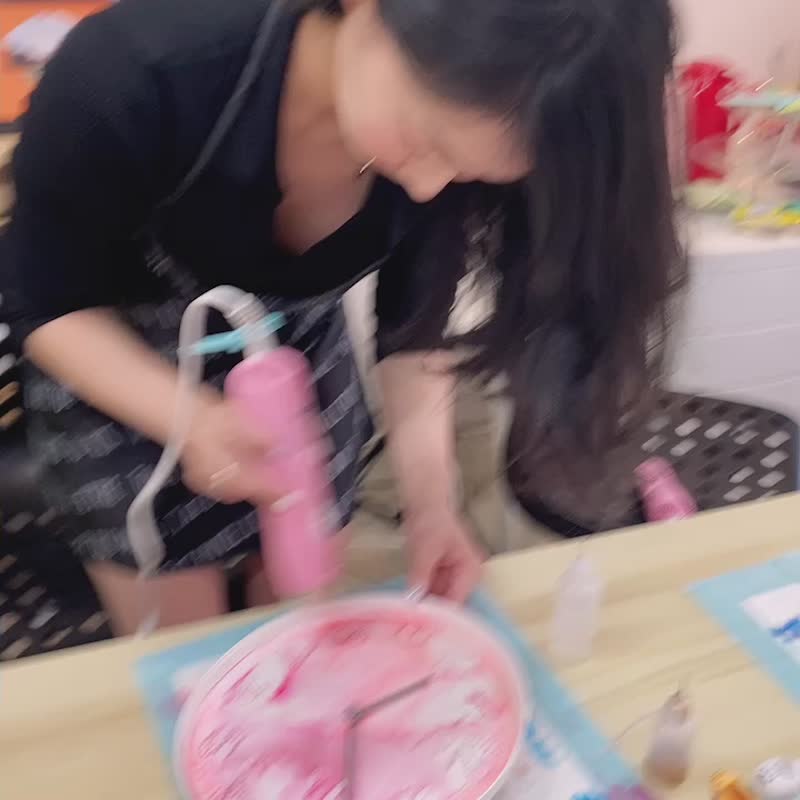 酒精墨水流动画【体验课程】【消息确认时段】钟情一生+随行杯 - 插画/绘画/写字 - 塑料 