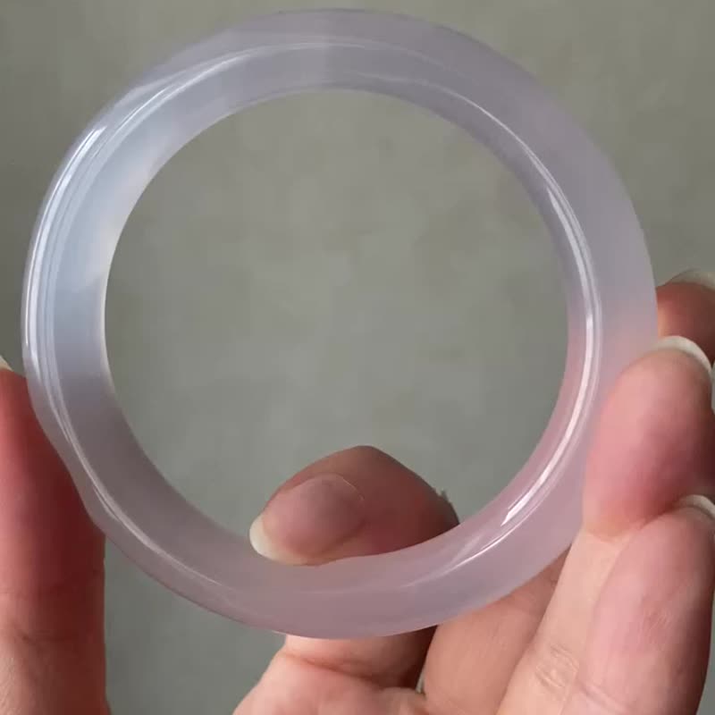 淡粉紫色玛瑙手镯58.8 - 手链/手环 - 水晶 粉红色