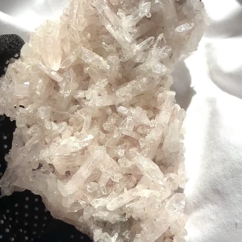 哥伦比亚 利姆利亚 白水晶簇 彩虹星光 - 摆饰 - 水晶 透明