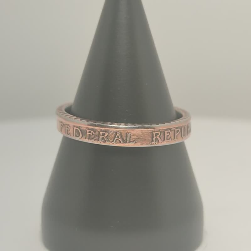 尼日尔尔尔利亚钱币戒指，尼日尔尔尔利亚女戒，尼日尔尔尔利亚男戒，尼日尔尔尔利亚钱币戒指 - 戒指 - 其他金属 