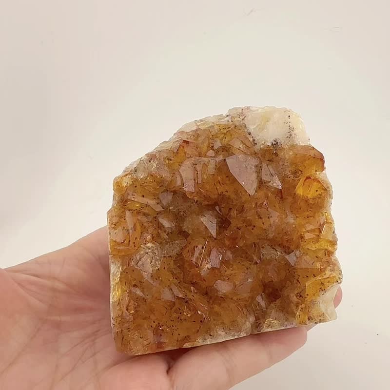 聚财小金山//黄水晶镇 No.2 - 摆饰 - 水晶 
