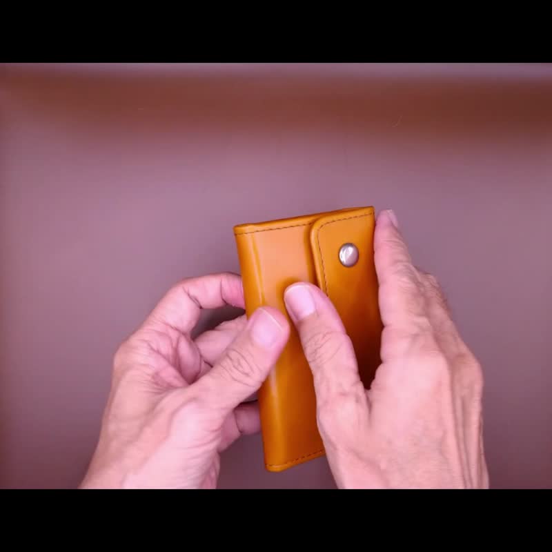 ........小牛皮传统磁扣钥匙套钥匙包........ - 钥匙链/钥匙包 - 真皮 