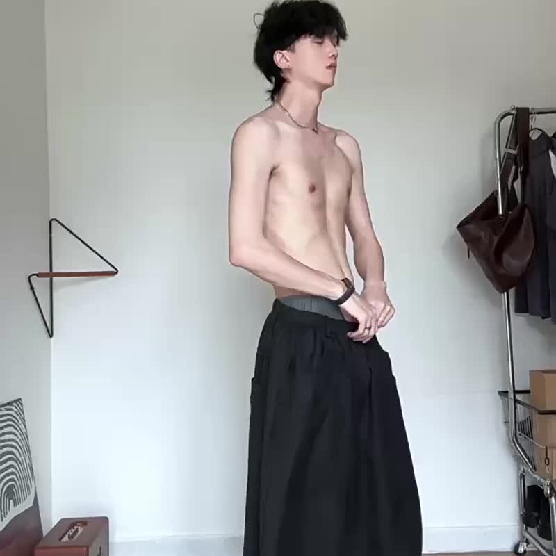 机能反光分割短袖T恤  男士休闲运动纯棉上衣 - 男装上衣/T 恤 - 棉．麻 绿色