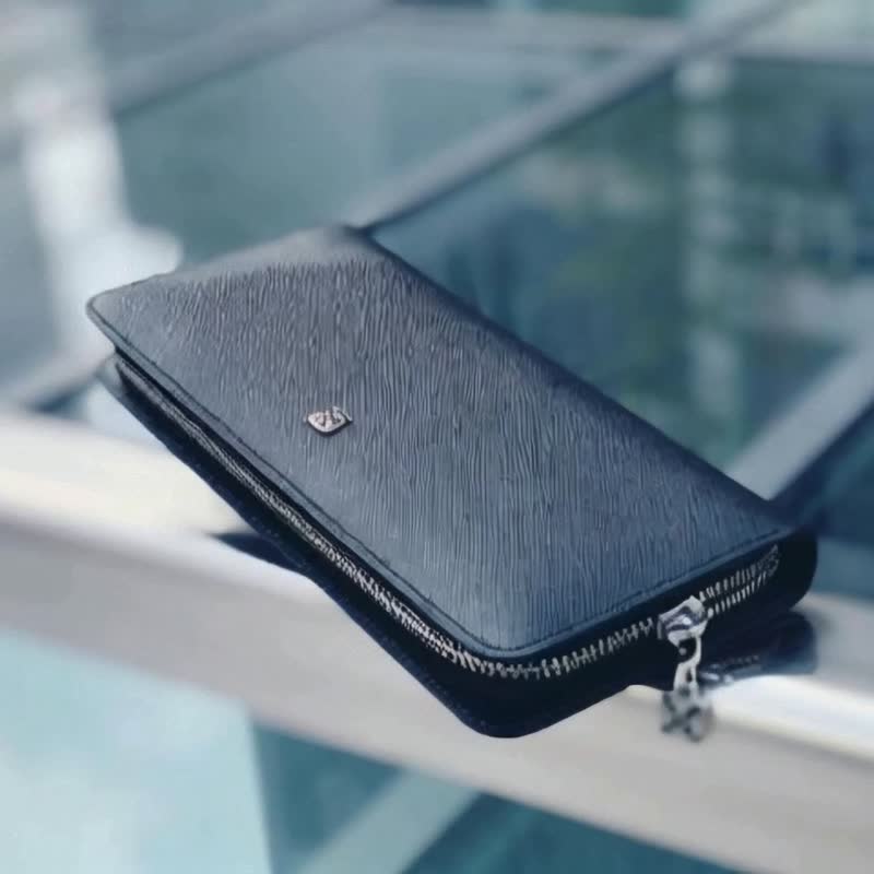 Tosca | Tralala Wallet - 长银包/真皮/长钱包/皮夹/钱包 - 皮夹/钱包 - 真皮 黑色