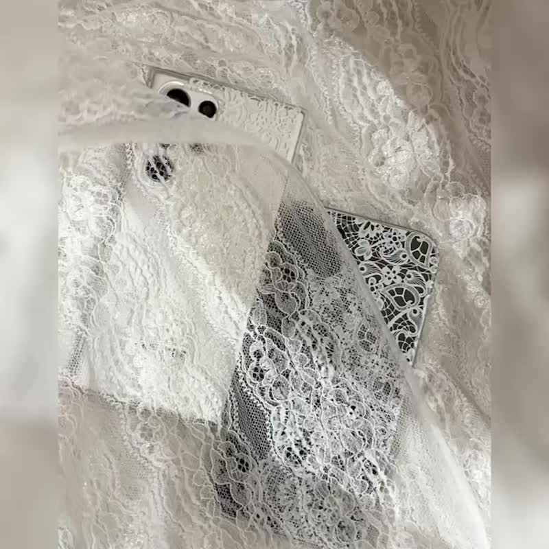 颂春花园(白) 恋法蕾丝系列 防摔手机壳 CSBO07 - 手机壳/手机套 - 硅胶 多色