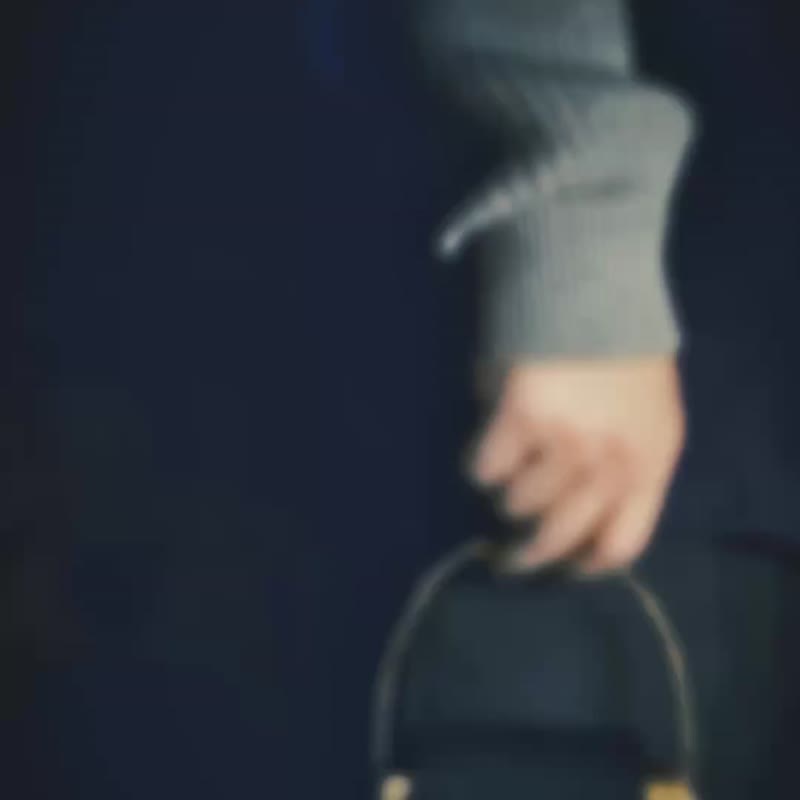 黄铜肌理小手提包 - 手提包/手提袋 - 铜/黄铜 橘色