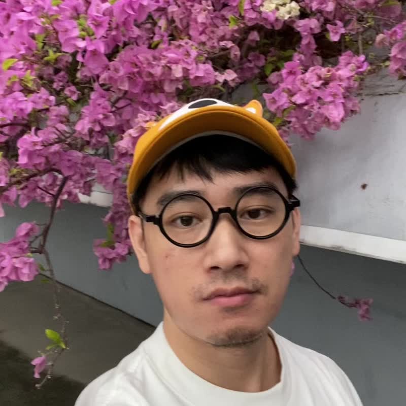 语罐头黄柴犬corgi柯基柴犬情侣可爱日系防晒大头可调节鸭舌棒球 - 帽子 - 其他材质 