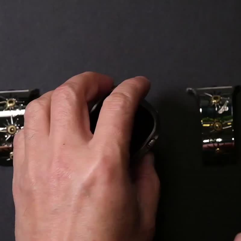 【时尚饰物】SOULITE苹果手表手镯表带 Sun Eagle Gold - 手链/手环 - 不锈钢 