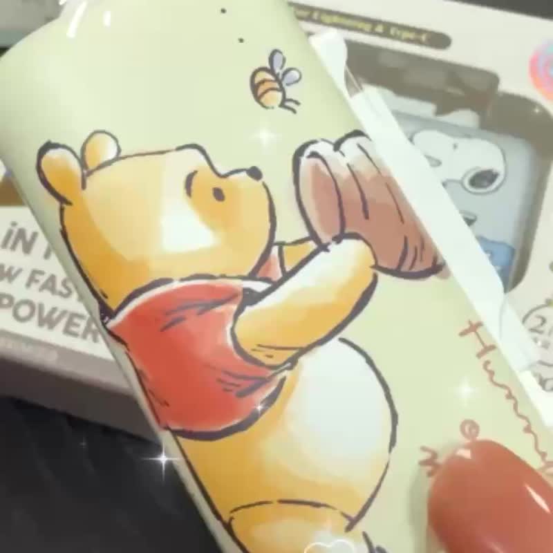 迪士尼 双头口袋充行动电源 奇奇三眼怪 毛怪 小熊维尼 wh标示 - 充电宝/传输线 - 其他材质 多色