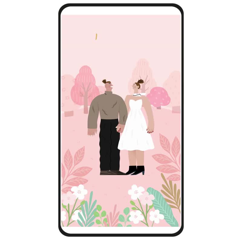 动态电子喜帖 | 电子喜帖　IL005D - 电子喜帖/贺卡/邀请函 - 其他材质 