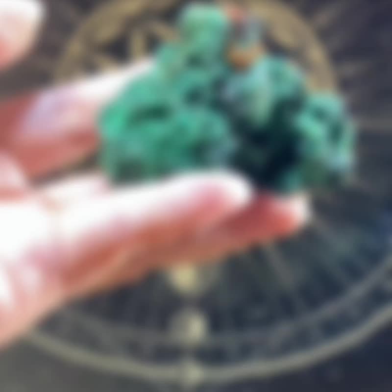 2201 刚果金夏沙孔雀石 - 摆饰 - 半宝石 