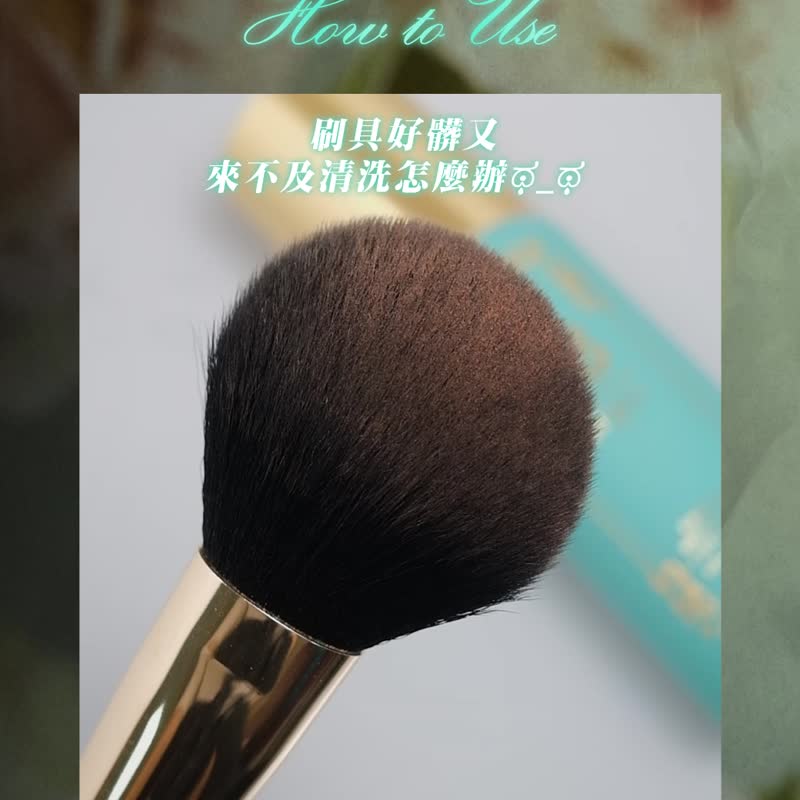 FreshO2 丹妮婊姐联名 SUPER STAR 刷具清洁喷雾  无酒精 温和 - 脸部按摩/清洁工具 - 塑料 绿色