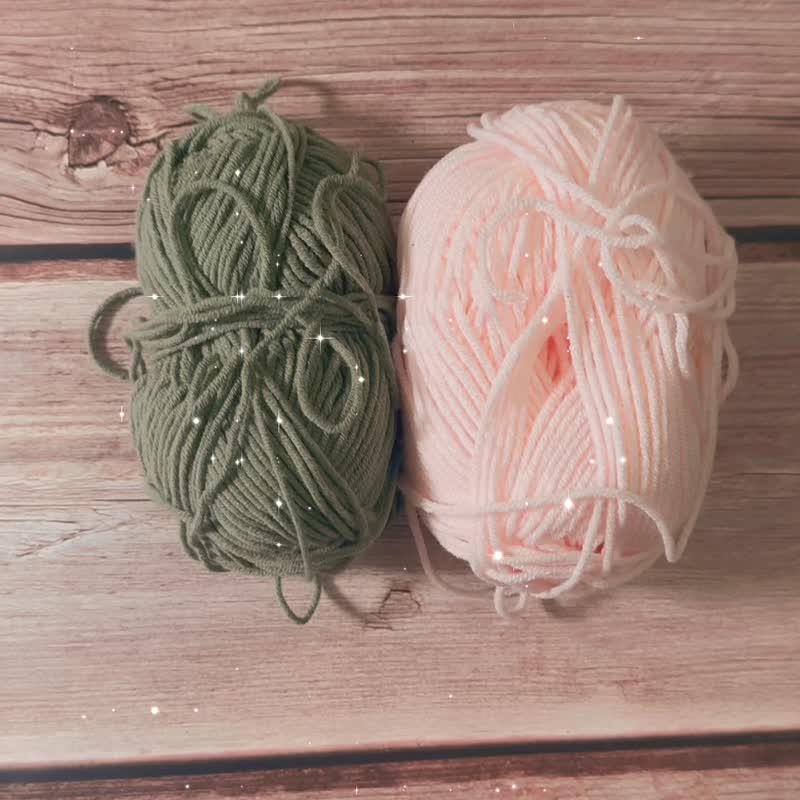 淡雅郁金香钩织花束 - 摆饰 - 棉 多色