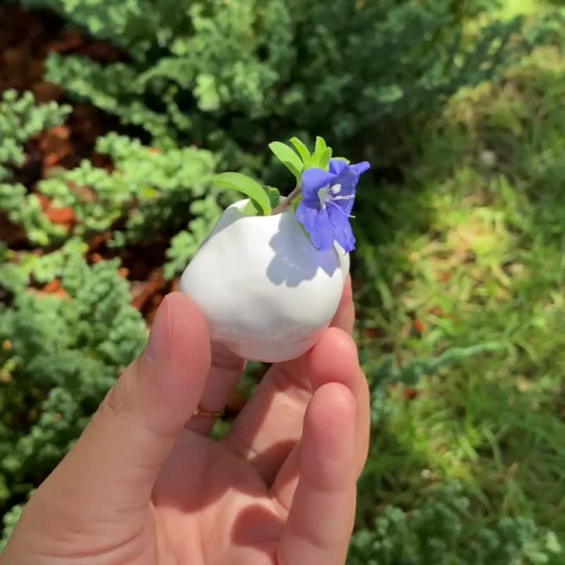 迷你云花瓶 - 花瓶/陶器 - 陶 透明