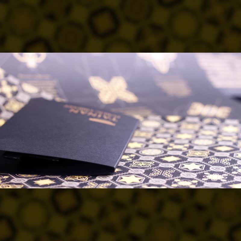 黑系列3.0 | 台南市立图书馆 | 精品立体卡 | 附同系列酷卡、礼纸 - 卡片/明信片 - 纸 黑色