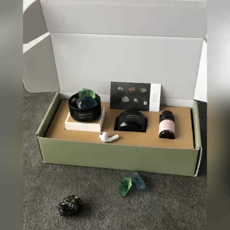 mini水晶矿石扩香 26款 矿石香氛系列 - 香薰/精油/线香 - 水晶 多色