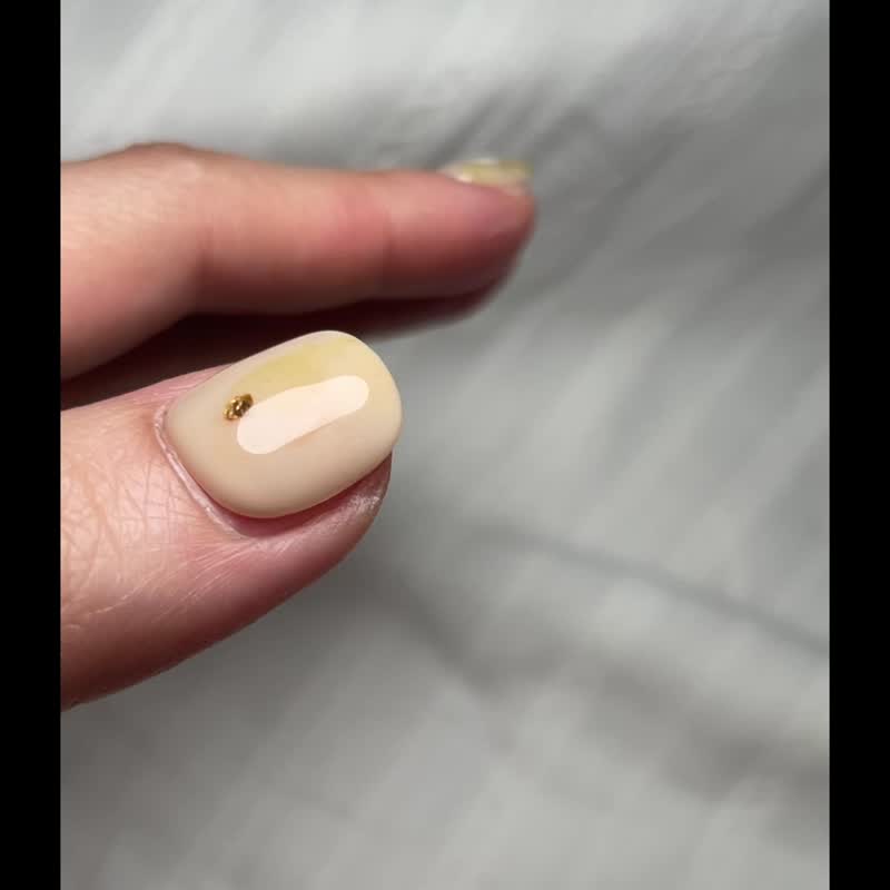 【订制】NO.016 蛋白花 | 手工穿戴甲 - 指甲油/指甲贴 - 其他材质 绿色