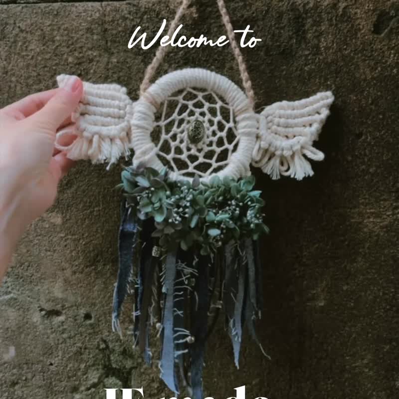 天使之翼 dramecatcher - 墙贴/壁贴 - 棉．麻 