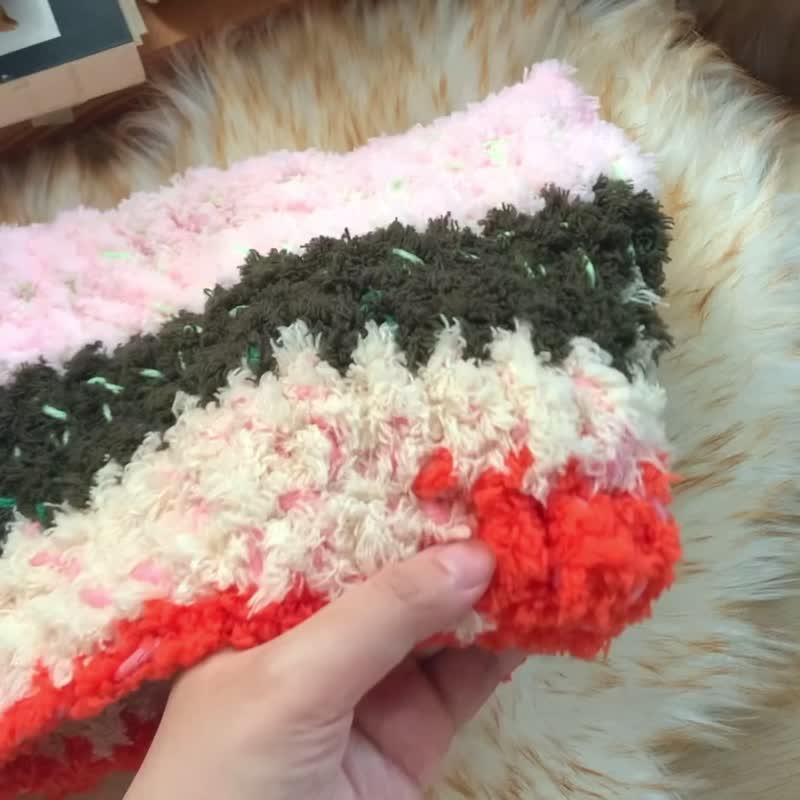 Cat beanie #1 - 帽子 - 其他人造纤维 多色