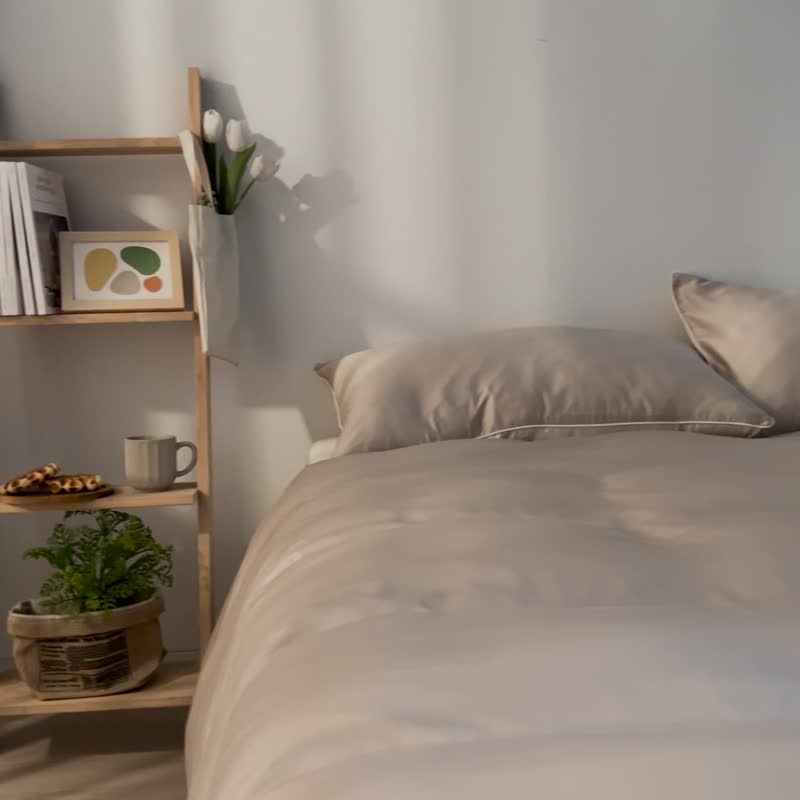 航向好眠 天丝 60支 床包 被套 枕头套 两用被套 床单 南法之旅 - 寝具 - 其他材质 紫色