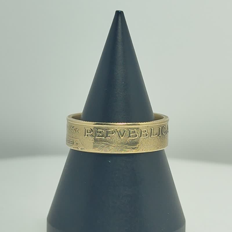 圣马力诺古币戒指 200 里拉 1993, 圣马力诺男款戒指, 圣马力诺古币戒指 - 戒指 - 其他金属 