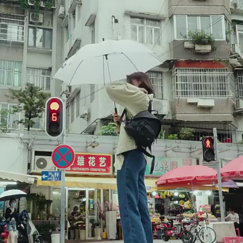 甘草綠 4色 親子款輕便防潑水後背包 旅行戶外包 兒童雙肩包 11吋 - 侧背包/斜挎包 - 尼龙 绿色