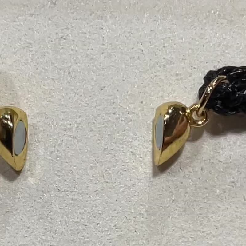 【定制化礼物】磁吸爱心照片投影手绳套装 | 磁石汽泡相片投影手 - 手链/手环 - 不锈钢 多色