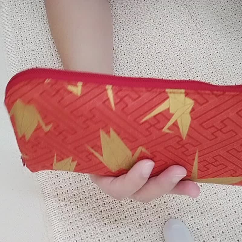 L型拉链长夹|宇宙星空|神秘气息 - 皮夹/钱包 - 棉．麻 多色