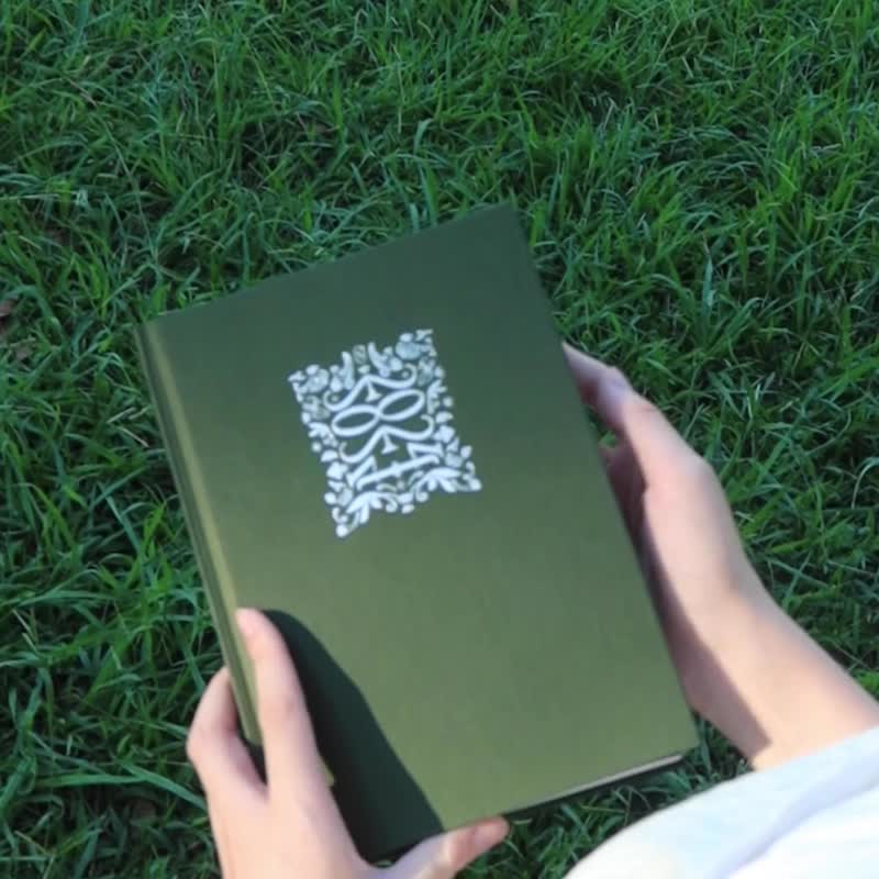 2024 手帐本 - 笔记本/手帐 - 棉．麻 绿色
