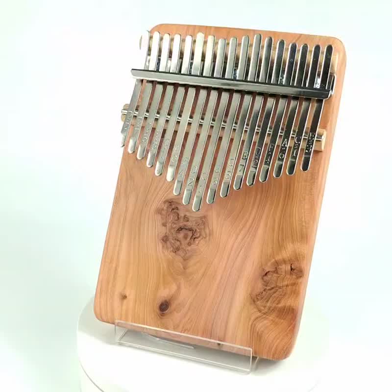 台湾龙柏拇指琴/17音拇指琴/KALIMBA - 吉他/乐器 - 木头 咖啡色