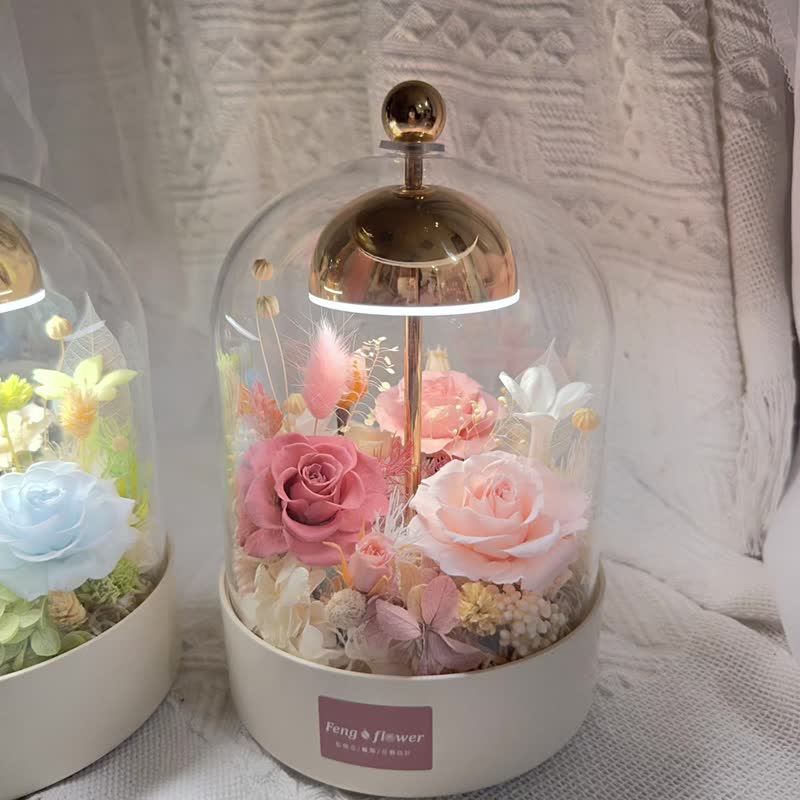 FengFlower 【永生风铃台灯花】干燥花/永生花/送礼 - 干燥花/捧花 - 植物．花 