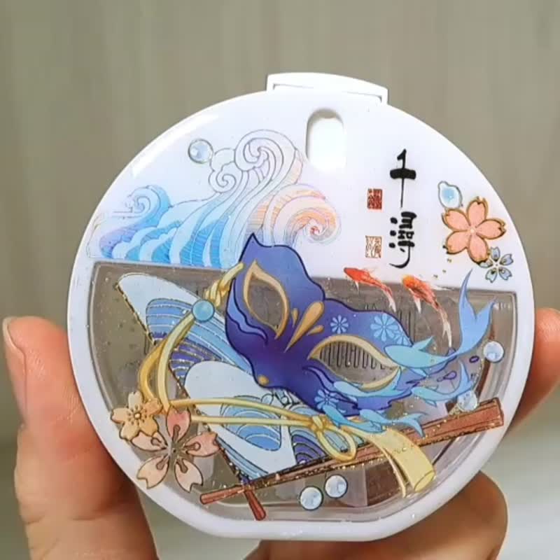 【随身喷雾瓶】香水、酒精分装~日式和风系列~双面款 - 香薰/精油/线香 - 塑料 红色